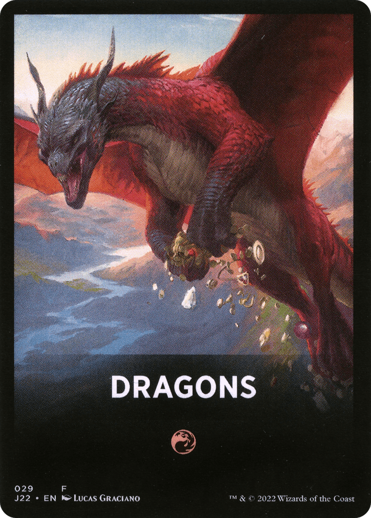 Dragons Theme Card [Jumpstart 2022 Front Cards] - POKÉ JEUX