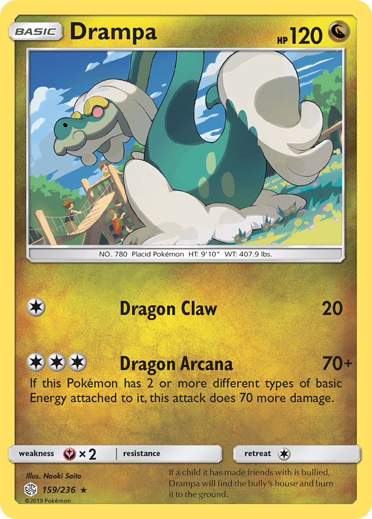 Drampa (159/236) [Sun & Moon: Cosmic Eclipse] - POKÉ JEUX