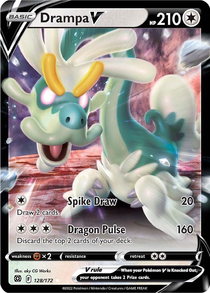 Drampa V (128/172) [Sword & Shield: Brilliant Stars] - POKÉ JEUX