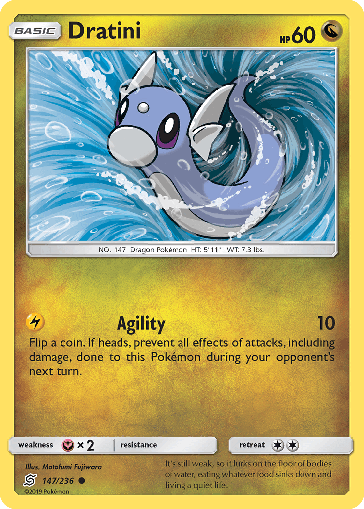 Dratini (147/236) [Sun & Moon: Unified Minds] - POKÉ JEUX