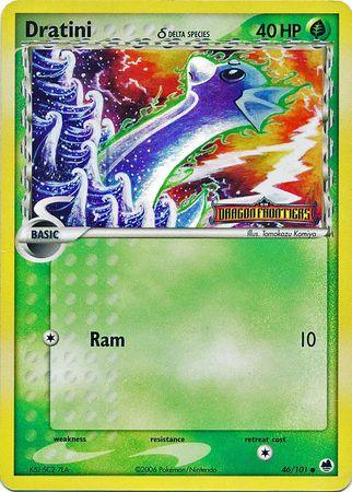 Dratini (46/101) (Delta Species) (Stamped) [EX: Dragon Frontiers] - POKÉ JEUX