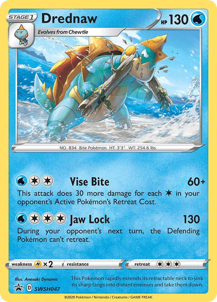 Drednaw (SWSH047) [Sword & Shield: Black Star Promos] - POKÉ JEUX