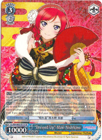 "Dressed Up" Maki Nishikino (LL/EN-W02-E131 R) [Love Live! DX Vol.2] - POKÉ JEUX