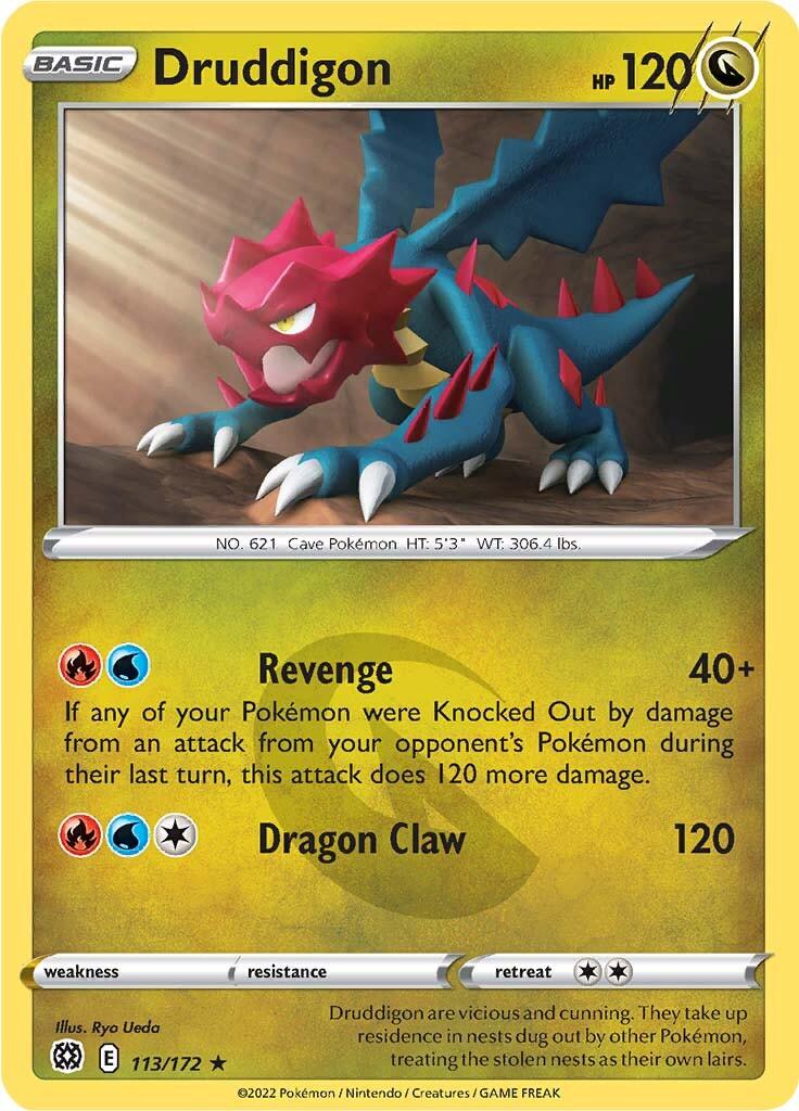 Druddigon (113/172) [Sword & Shield: Brilliant Stars] - POKÉ JEUX