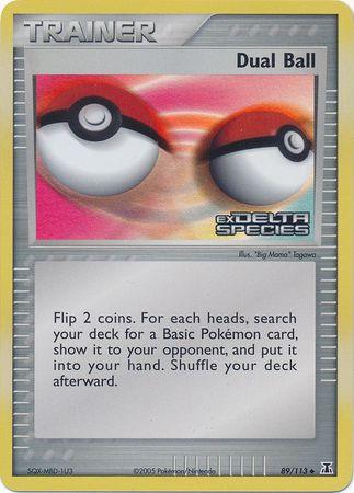 Dual Ball (89/113) (Stamped) [EX: Delta Species] - POKÉ JEUX