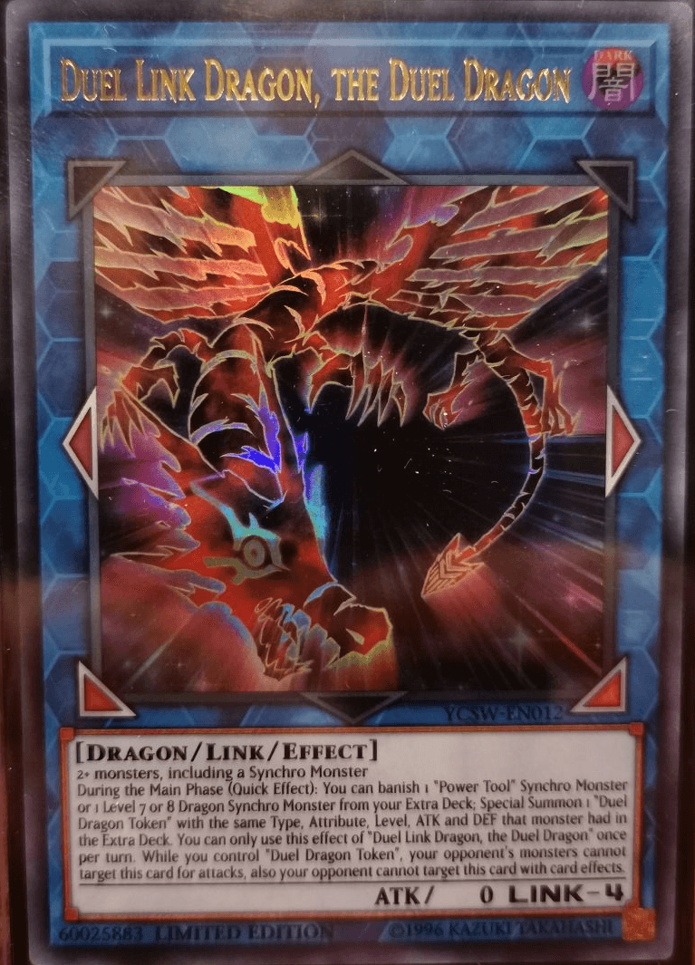 Duel Link Dragon, the Duel Dragon [YCSW-EN012] Ultra Rare - POKÉ JEUX