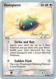 Dunsparce (60/100) (Team Rushdown - Kevin Nguyen) [World Championships 2004] - POKÉ JEUX