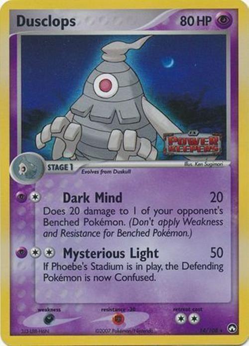 Dusclops (14/108) (Stamped) [EX: Power Keepers] - POKÉ JEUX