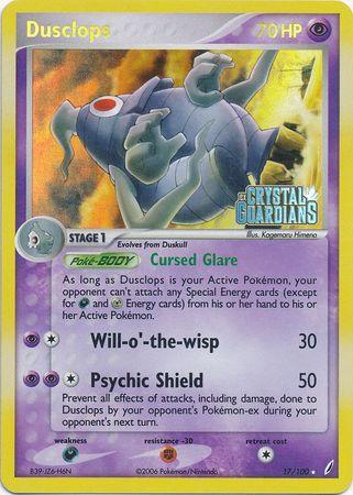 Dusclops (17/100) (Stamped) [EX: Crystal Guardians] - POKÉ JEUX