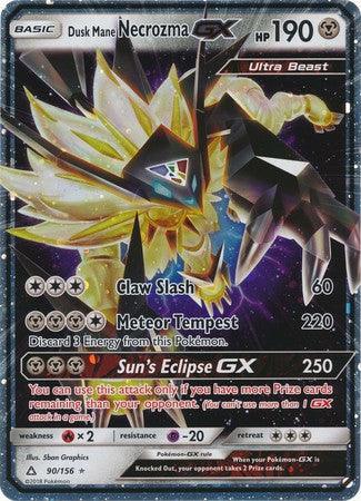 Dusk Mane Necrozma GX (90/156) (Jumbo Card) [Sun & Moon: Ultra Prism] - POKÉ JEUX