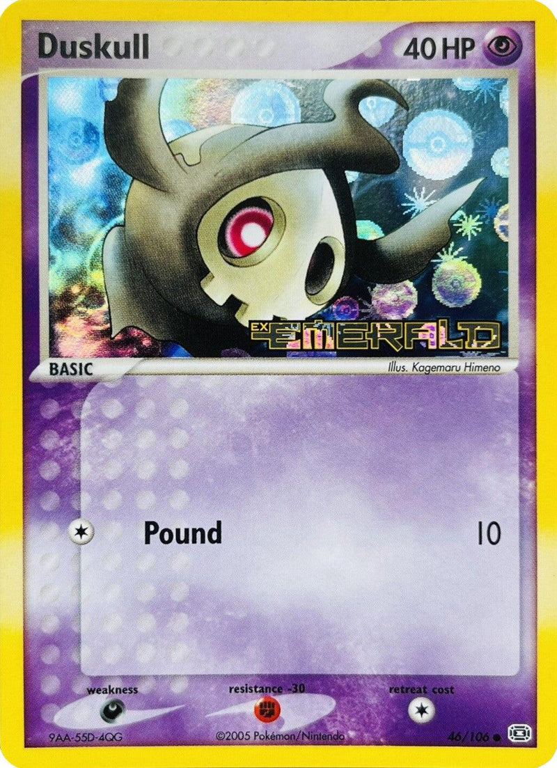 Duskull (46/106) (Stamped) [EX: Emerald] - POKÉ JEUX