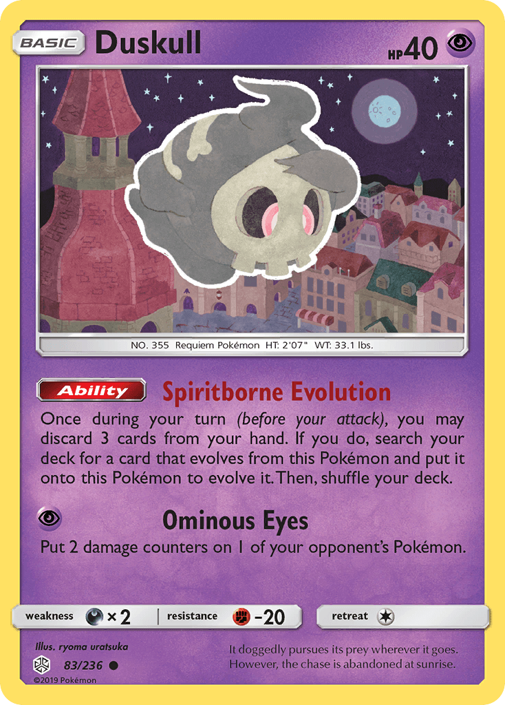 Duskull (83/236) [Sun & Moon: Cosmic Eclipse] - POKÉ JEUX