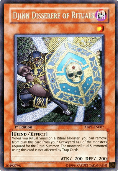 Djinn Disserere of Rituals [ABPF-EN087] Secret Rare - POKÉ JEUX