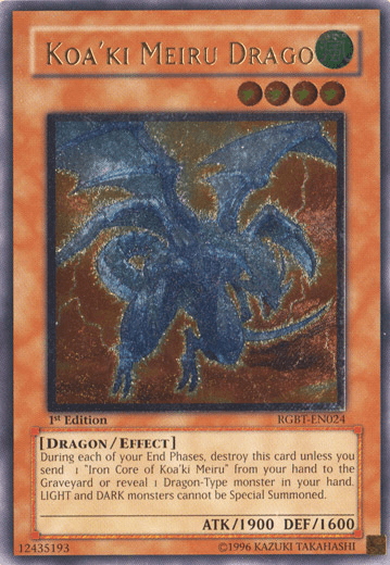 Koa'ki Meiru Drago [RGBT-EN024] Ultimate Rare - POKÉ JEUX