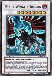 Black-Winged Dragon [TSHD-EN040] Ultra Rare - POKÉ JEUX