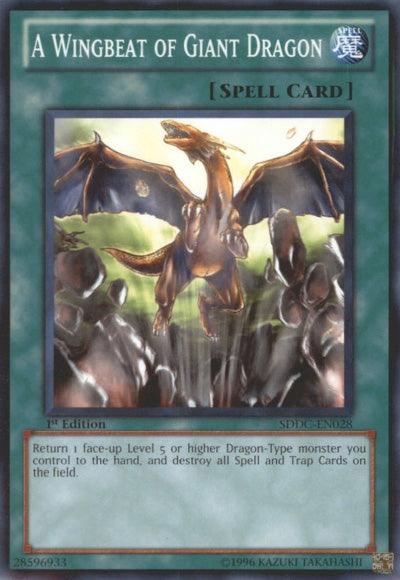 A Wingbeat of Giant Dragon [SDDC-EN028] Common - POKÉ JEUX