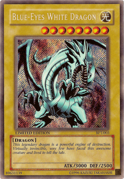 Blue-Eyes White Dragon [BPT-003] Secret Rare - POKÉ JEUX