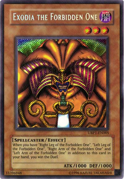 Exodia the Forbidden One [UBP1-EN005] Secret Rare - POKÉ JEUX