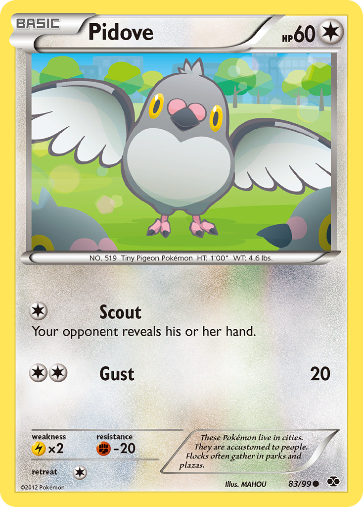 Pidove (83/99) [Black & White: Next Destinies]