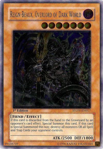 Reign-Beaux, Overlord of Dark World [STON-EN017] Ultimate Rare - POKÉ JEUX