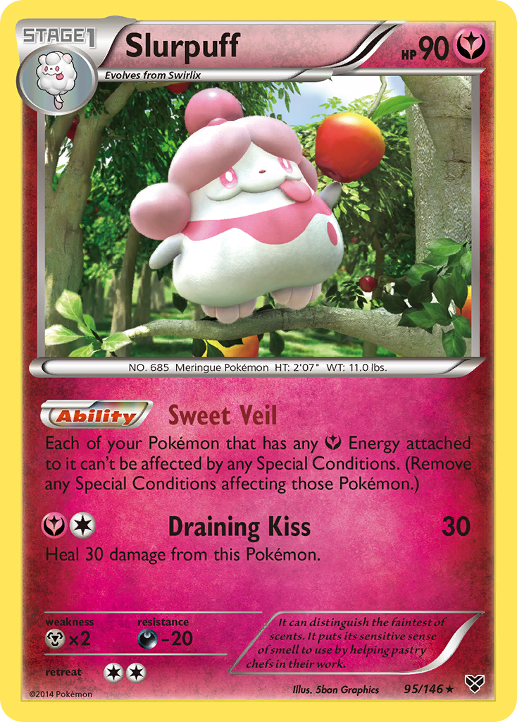 Slurpuff (95/146) [XY: Base Set]