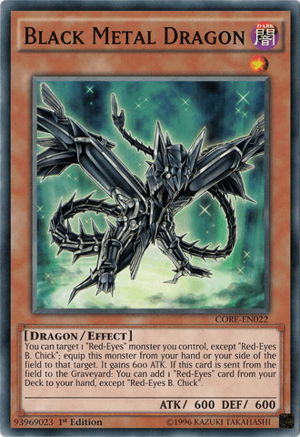 Black Metal Dragon [CORE-EN022] Common - POKÉ JEUX