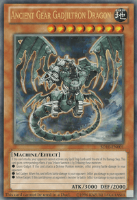 Ancient Gear Gadjiltron Dragon (Oversized) (Machine Madness) [SD10-EN001] Promo - POKÉ JEUX