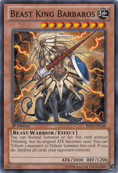 Beast King Barbaros [BP01-EN148] Common - POKÉ JEUX