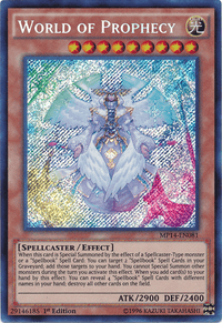 World of Prophecy [MP14-EN081] Secret Rare - POKÉ JEUX