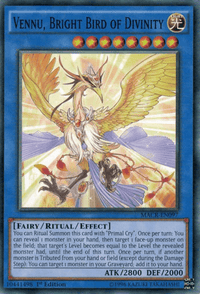 Vennu, Bright Bird of Divinity [MACR-EN097] Common - POKÉ JEUX