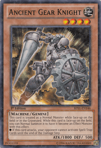 Ancient Gear Knight [BP01-EN146] Starfoil Rare - POKÉ JEUX