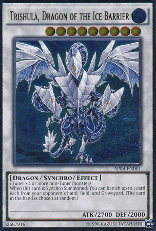 Trishula, Dragon of the Ice Barrier [AP08-EN001] Ultimate Rare - POKÉ JEUX