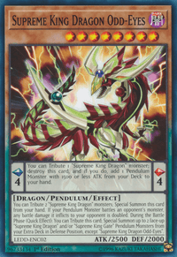 Supreme King Dragon Odd-Eyes [LEDD-ENC02] Common - POKÉ JEUX