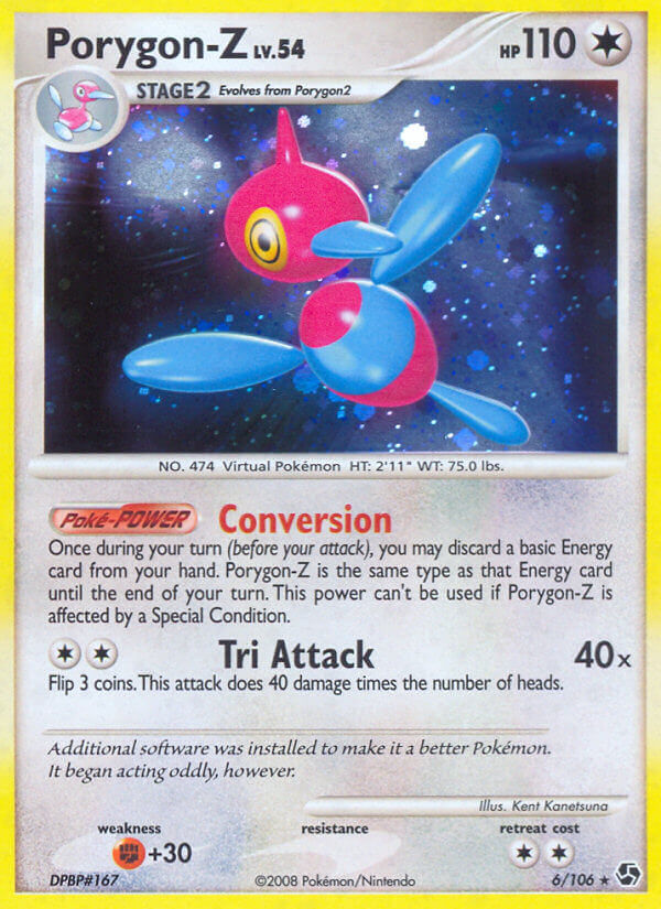 Porygon Z (6/106) (Theme Deck Exclusive) [Diamond & Pearl: Great Encounters]