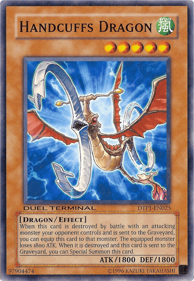 Handcuffs Dragon [DTP1-EN025] Common - POKÉ JEUX