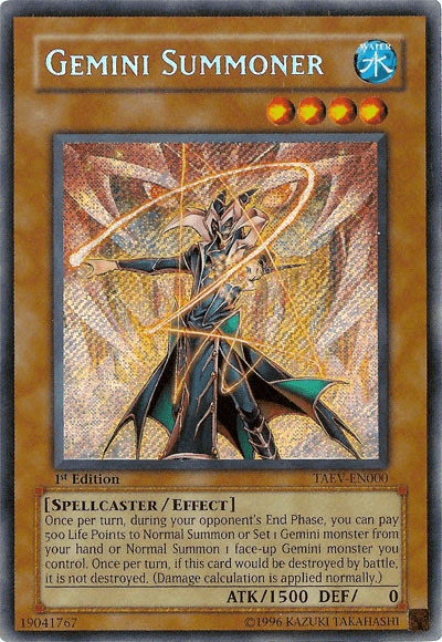 Gemini Summoner [TAEV-EN000] Secret Rare - POKÉ JEUX