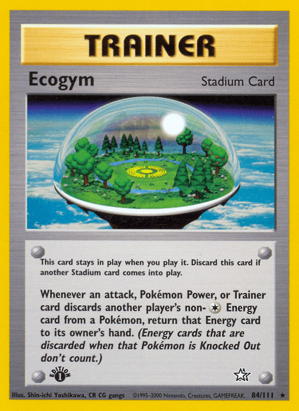 Ecogym (84/111) [Neo Genesis 1st Edition] - POKÉ JEUX