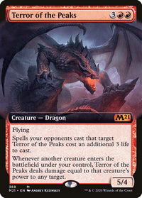 Terror of the Peaks (Extended Art) [Core Set 2021]