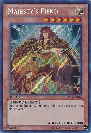 Majesty's Fiend [PRIO-EN034] Secret Rare - POKÉ JEUX