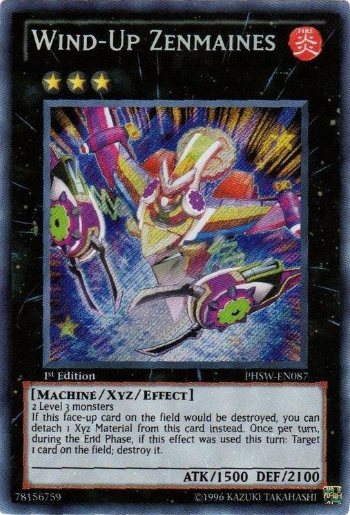 Wind-Up Zenmaines [PHSW-EN087] Secret Rare - POKÉ JEUX