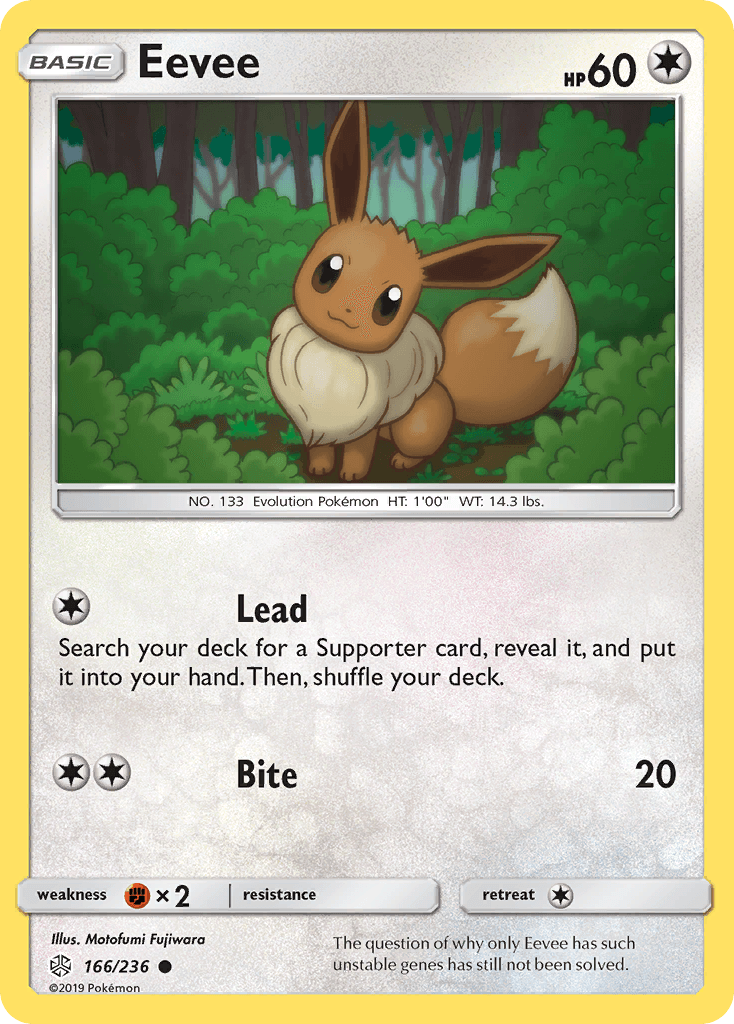 Eevee (166/236) [Sun & Moon: Cosmic Eclipse] - POKÉ JEUX