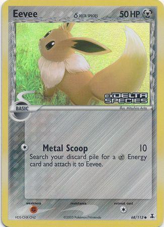 Eevee (68/113) (Delta Species) (Stamped) [EX: Delta Species] - POKÉ JEUX