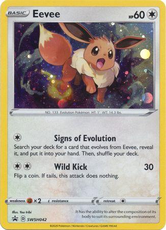 Eevee (SWSH042) [Sword & Shield: Black Star Promos] - POKÉ JEUX