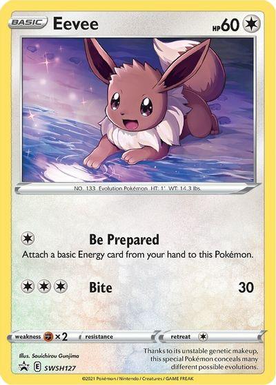 Eevee (SWSH127) [Sword & Shield: Black Star Promos] - POKÉ JEUX