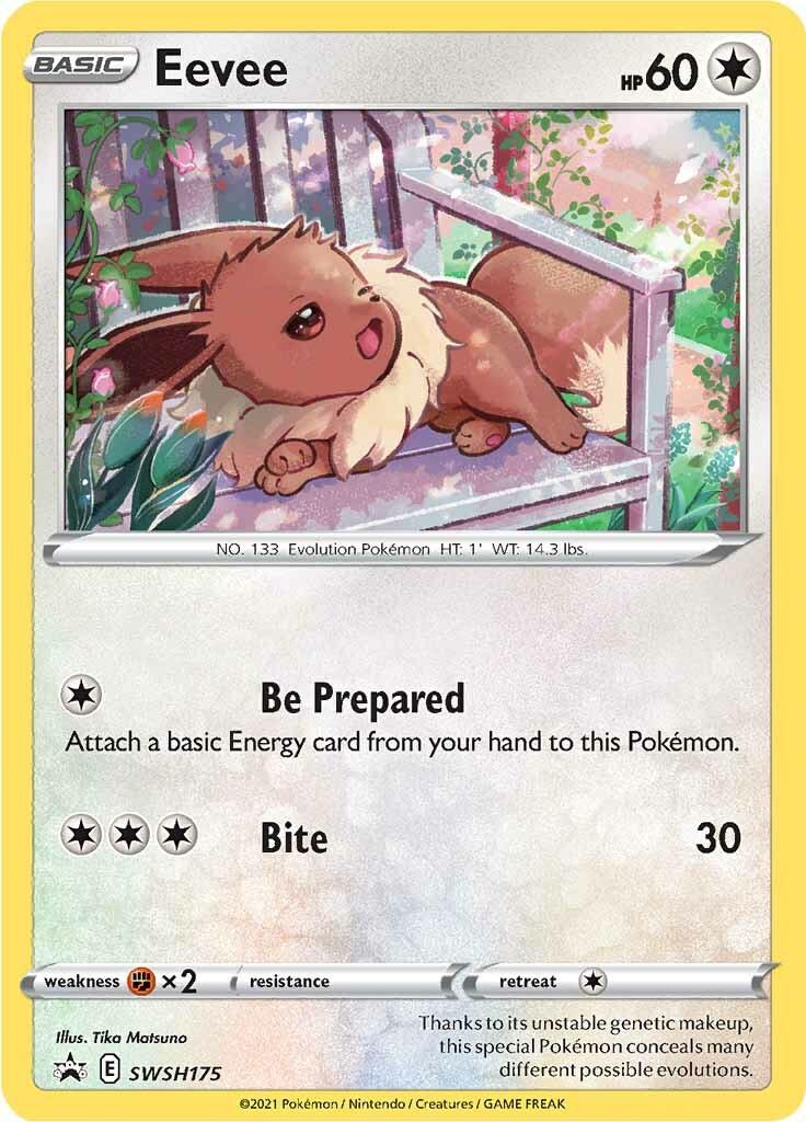 Eevee (SWSH175) [Sword & Shield: Black Star Promos] - POKÉ JEUX