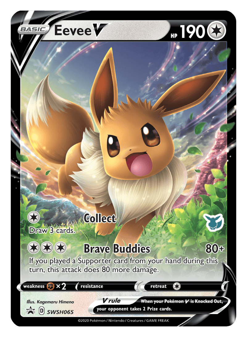 Eevee V (SWSH065) (Eevee Deck) [Battle Academy 2022] - POKÉ JEUX