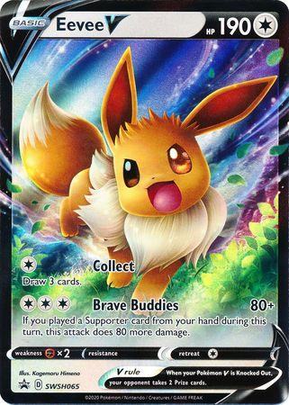 Eevee V (SWSH065) [Sword & Shield: Black Star Promos] - POKÉ JEUX