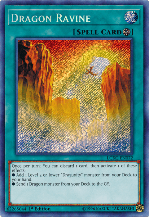 Dragon Ravine [LCKC-EN072] Secret Rare - POKÉ JEUX