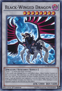 Black-Winged Dragon [LC5D-EN135] Ultra Rare - POKÉ JEUX