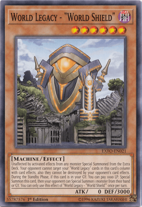 World Legacy - "World Shield" [EXFO-EN021] Common - POKÉ JEUX